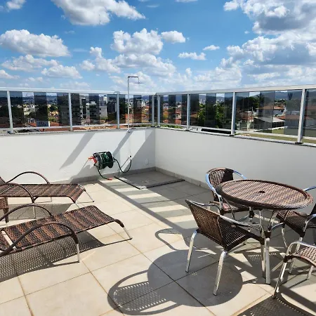 Rooftop 402: Cobertura De Um Quarto No Centro Sete Lagoas Exterior photo